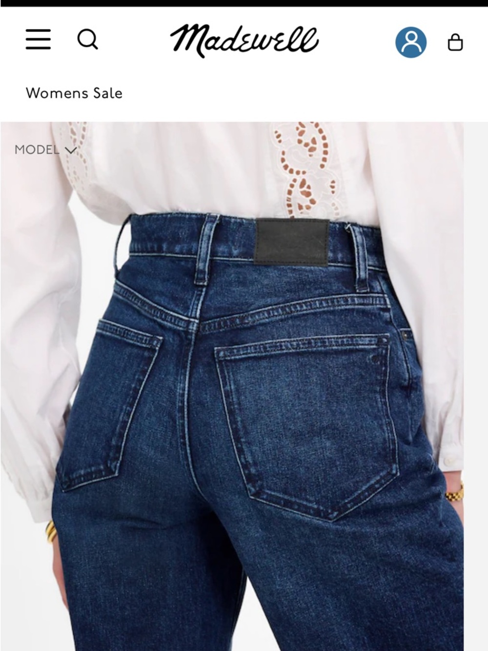 Madewell Wide Leg Jeans